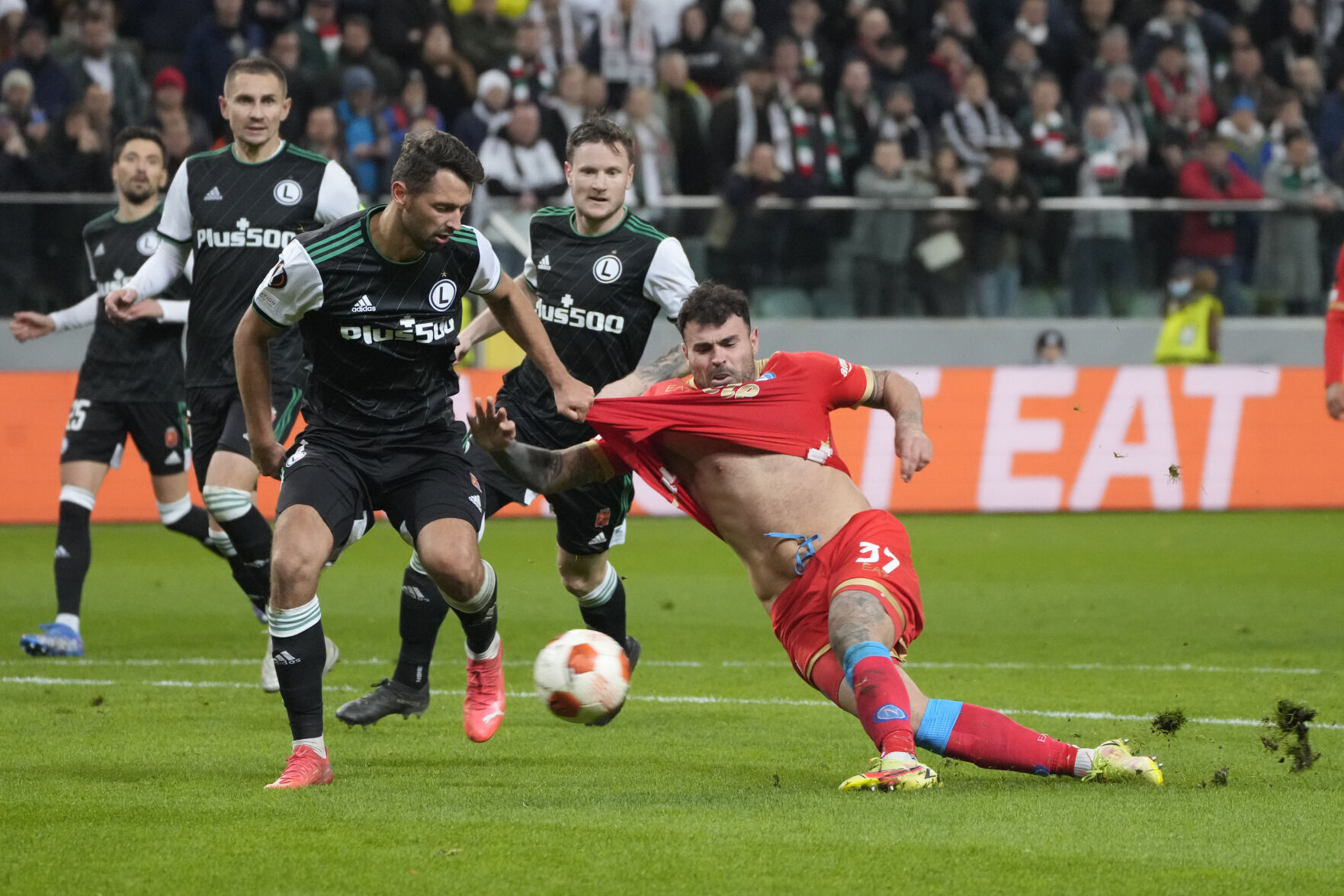 APTOPIX Poland Soccer Europa League